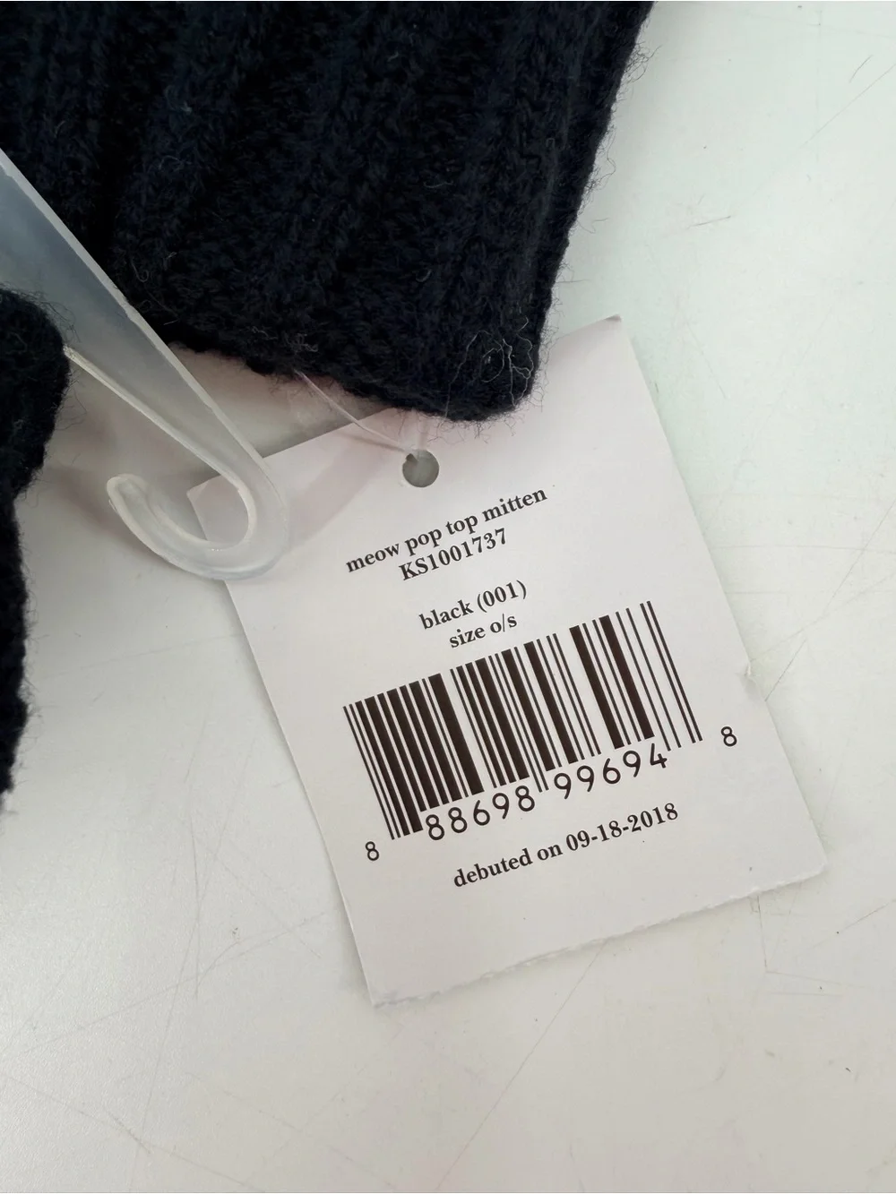 Kate Spade New York Gloves Meow Pop Top Mittens NEW